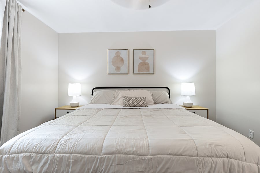 Bedroom 1 with King Sized bed