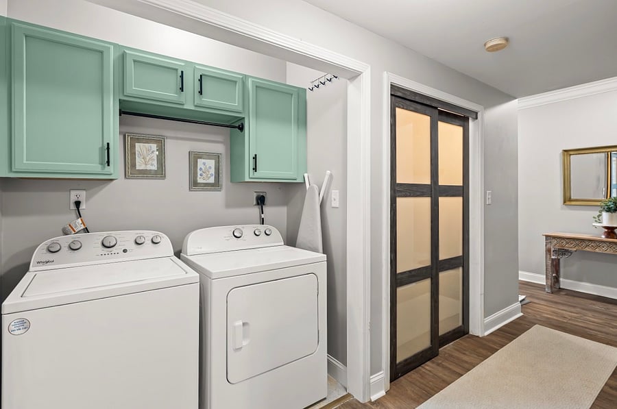 Washer and dryer