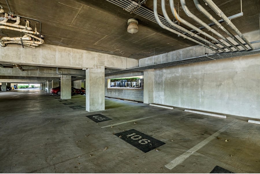 Reserved covered parking spot. Additional uncovered parking is available.