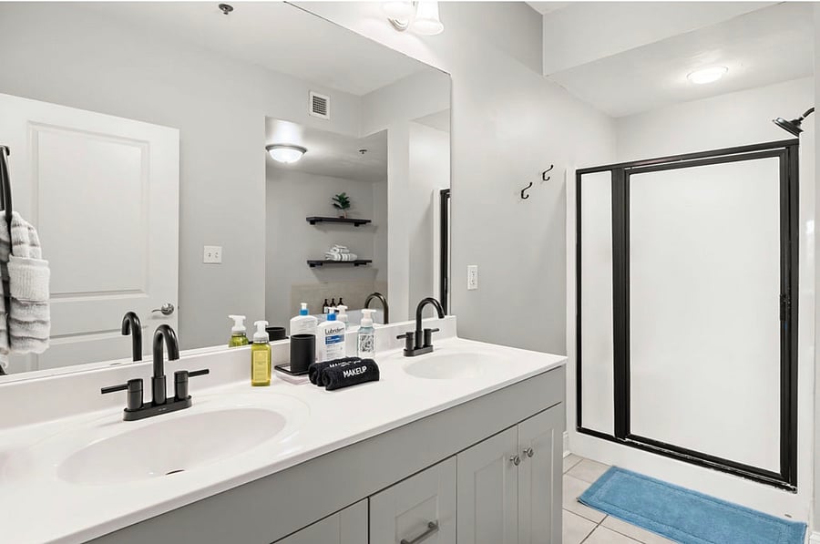Master bathroom