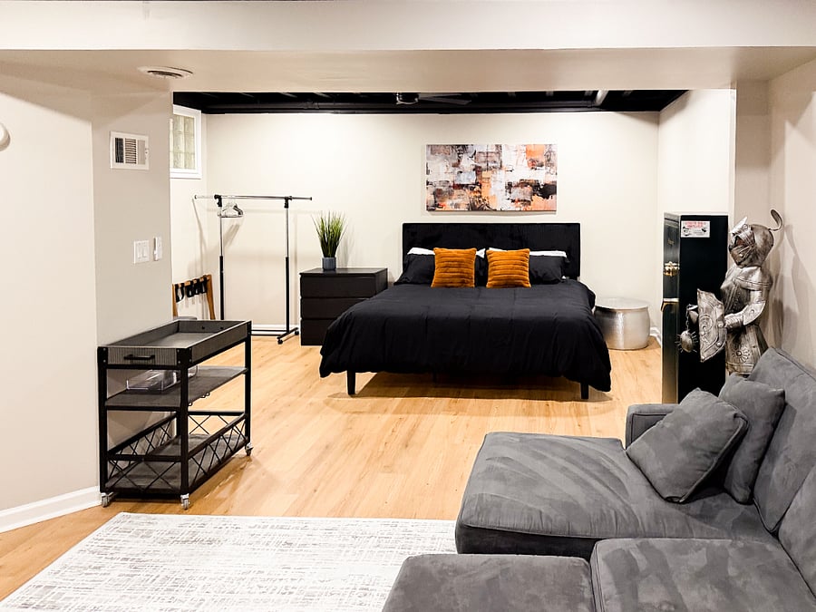 Basement Bedroom