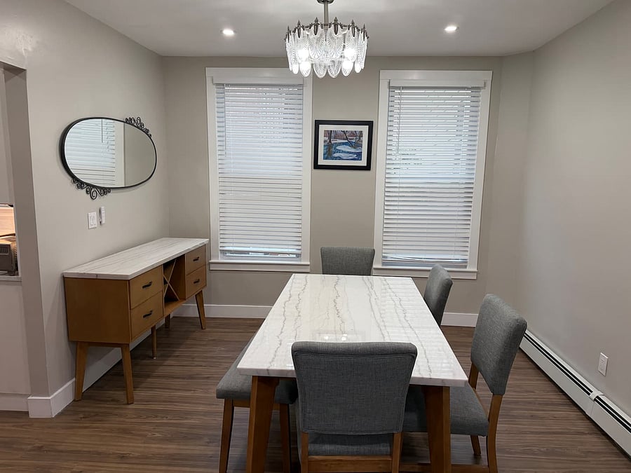 Enjoy local cuisine or home-cooked meals in the dining room!