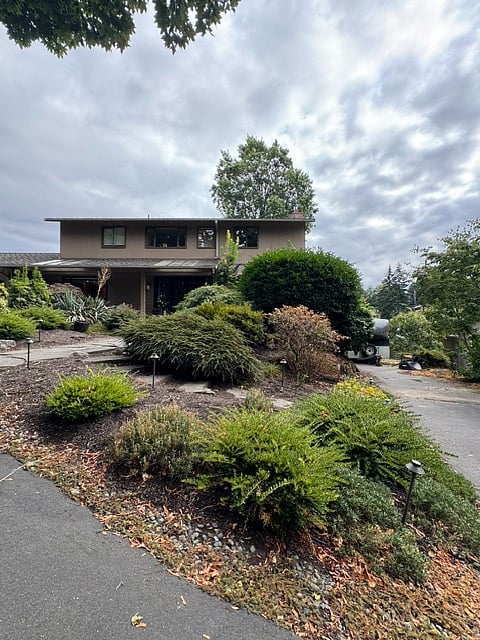 exterior of my home