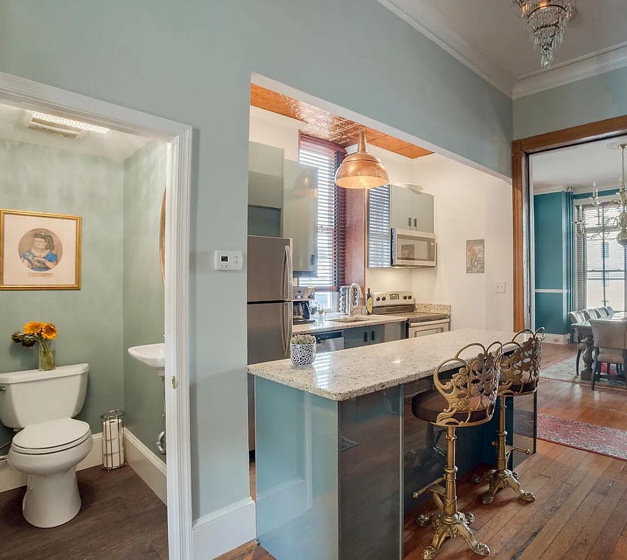 Half bathroom
