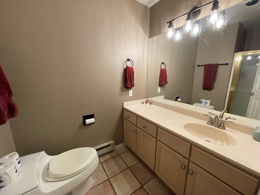 third bathroom with standup shower