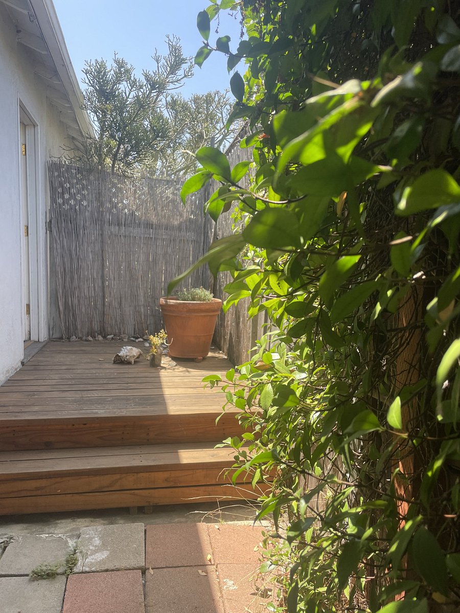 private deck off second bedroom