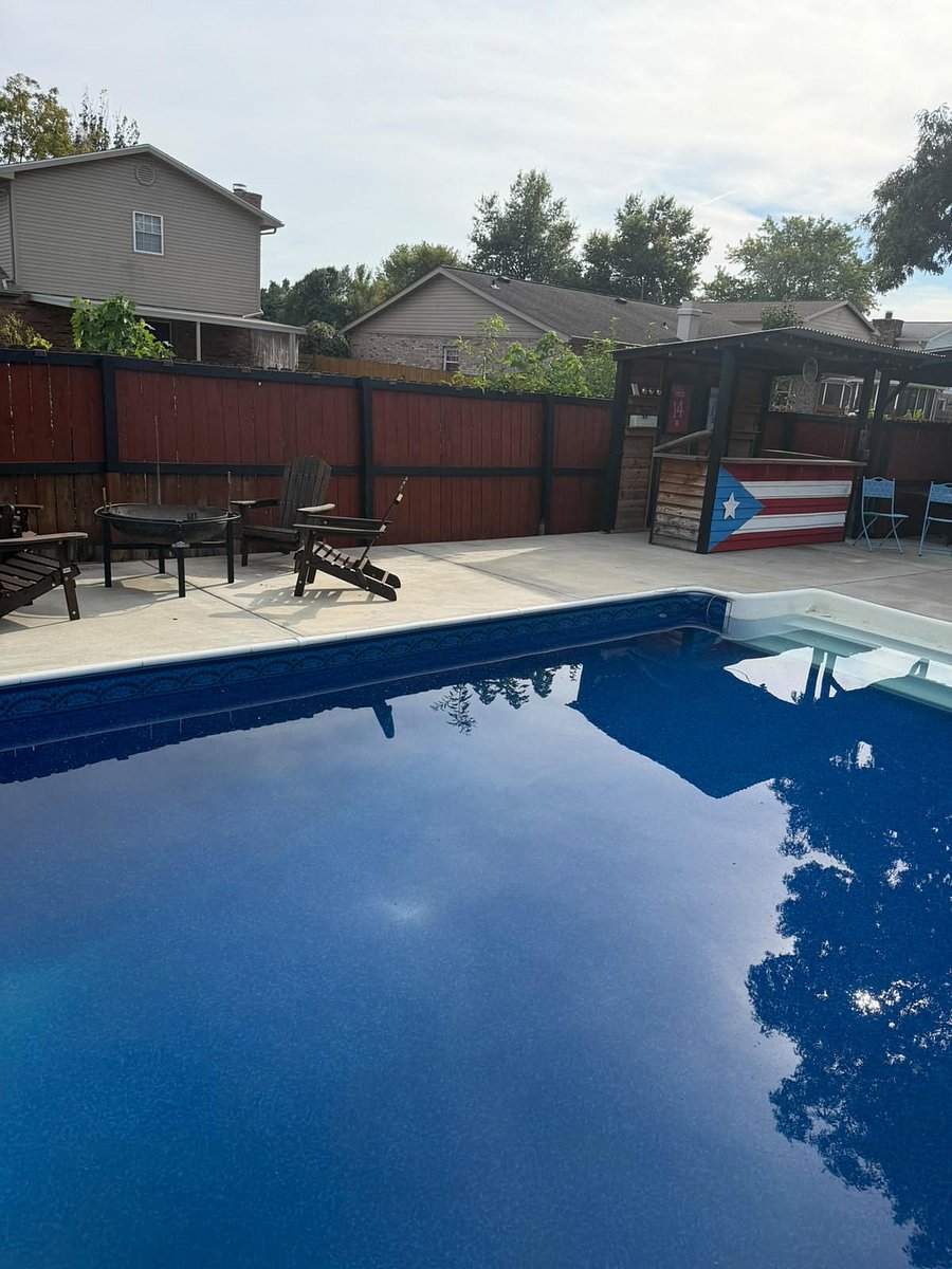 Backyard/Pool + Firepit