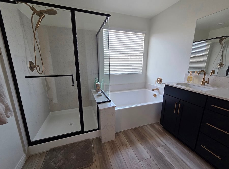 Master bathroom