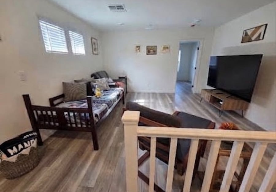 Upstairs loft