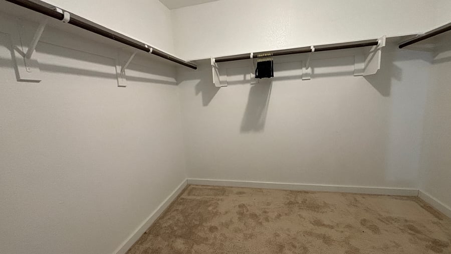 Large walk-in closet