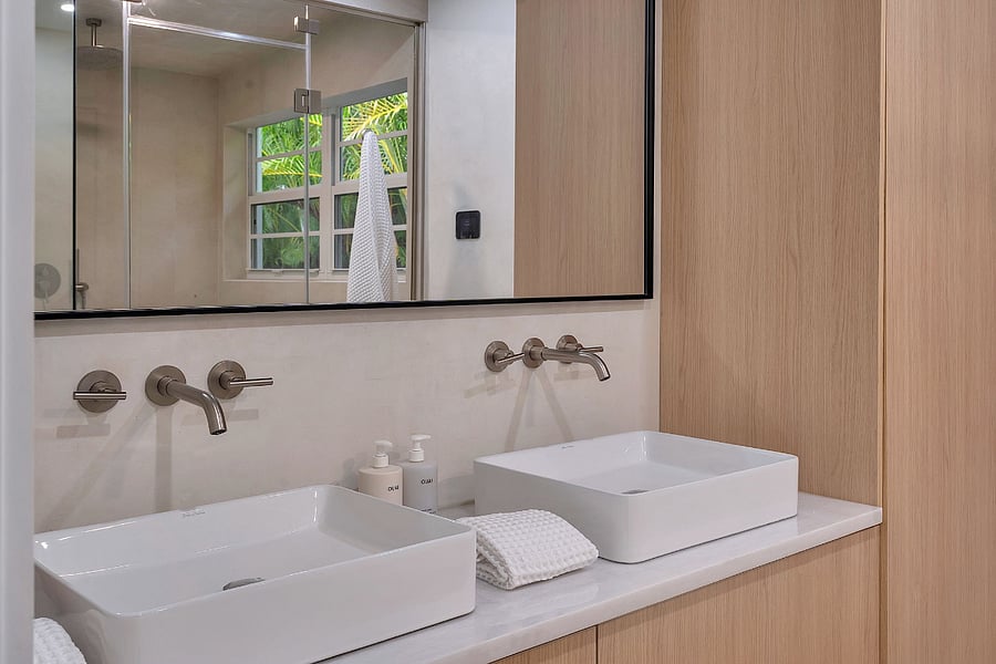 Master bathroom vanity. 