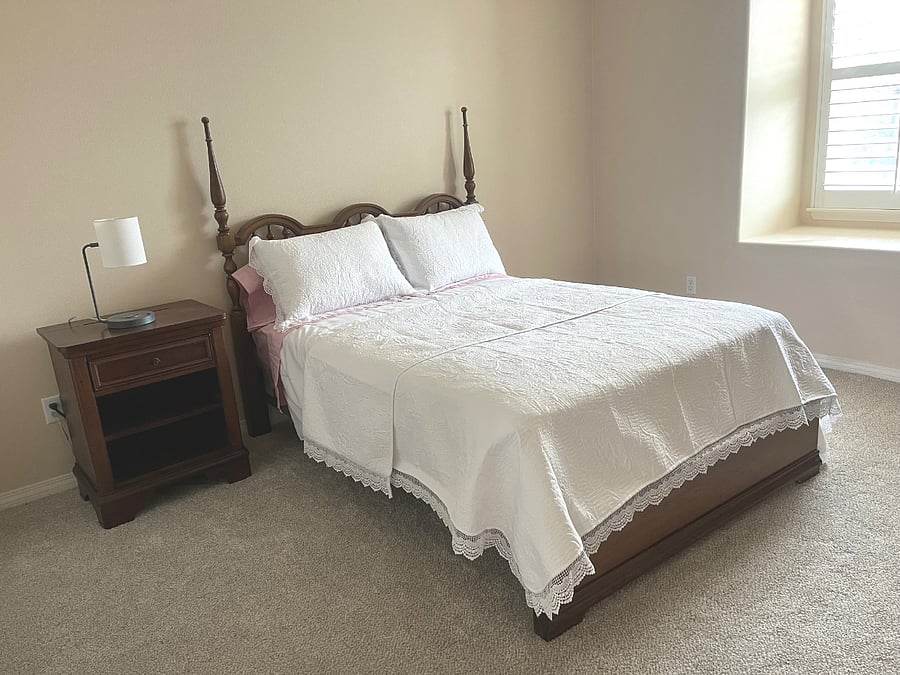 Bedroom 3, full size bed