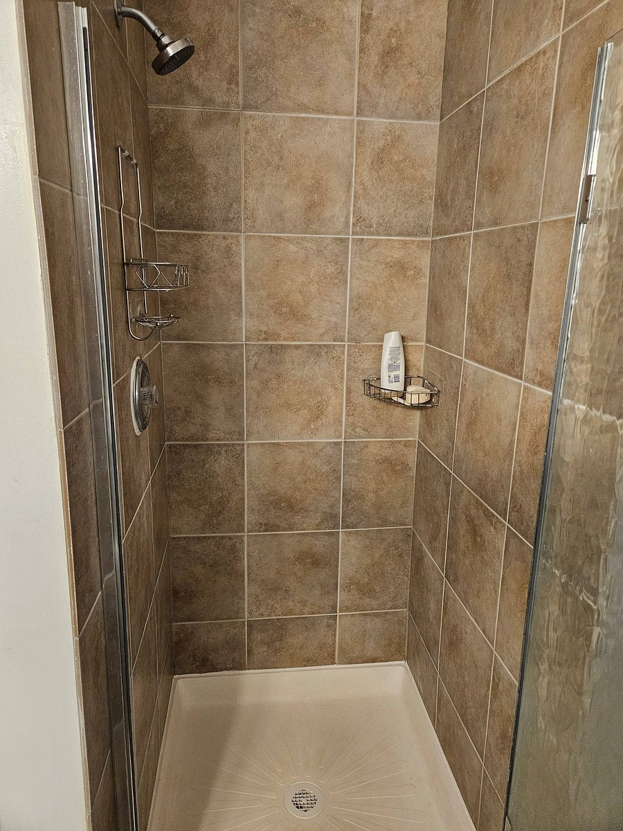 First floor shower