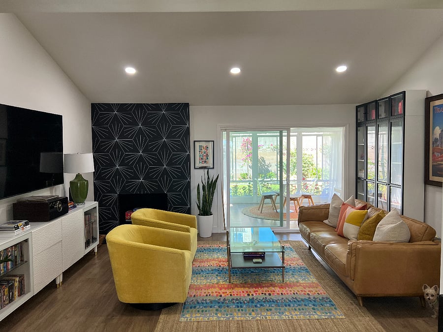 A comfortable shared space to relax and feel at home.