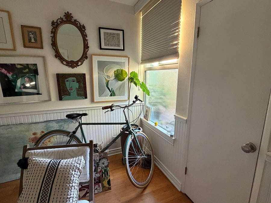 Your bedroom. LMK if you'd like blackout blinds and I will put them in :)