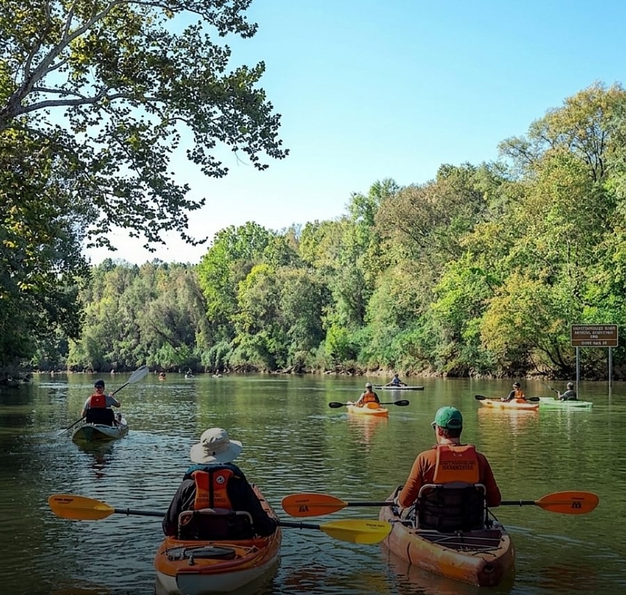 Less than 2 miles away from Chattahoochie River