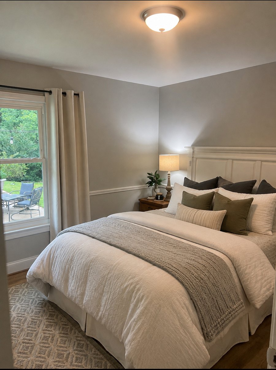 Spacious 4th bedroom