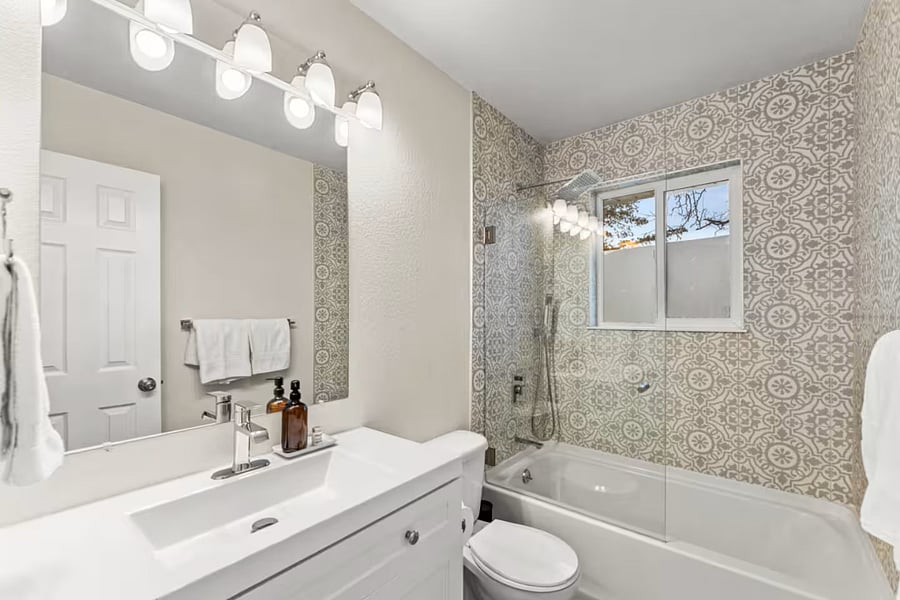 Upstairs bathroom