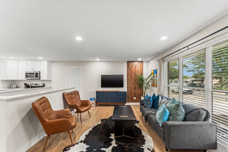 Upstairs living space
