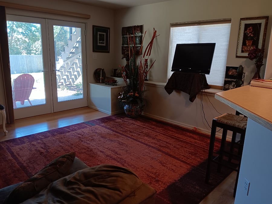 TV room + Living room, downstairs