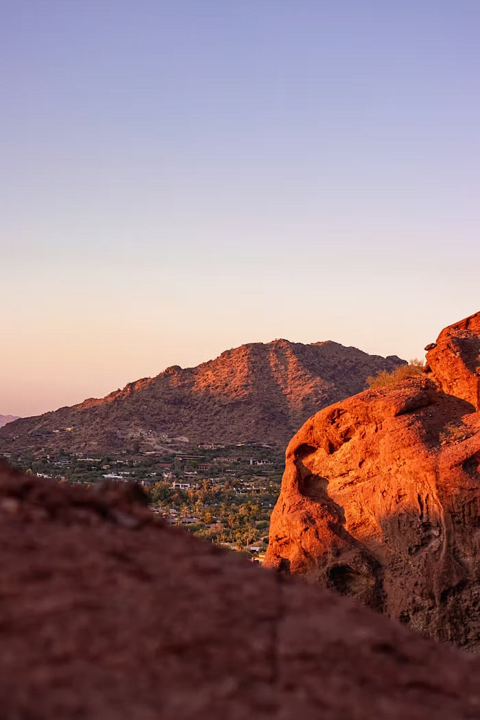 So close to Camelback Mountain and hiking 