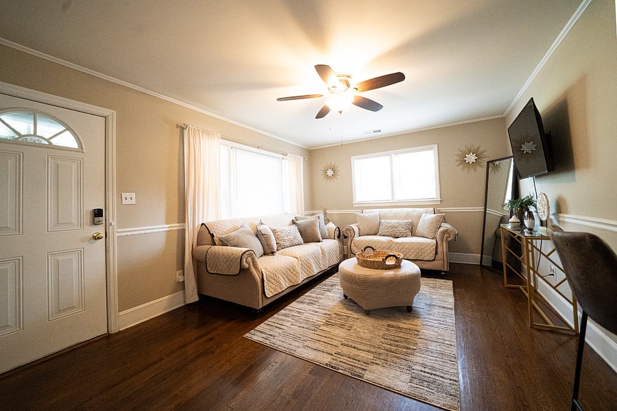 Living Room with TV