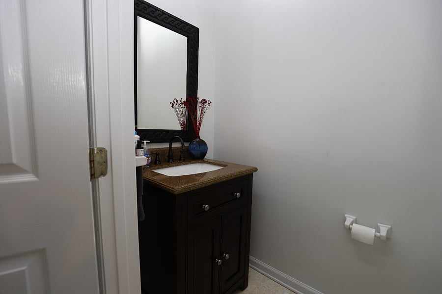 Guest bathroom downstairs