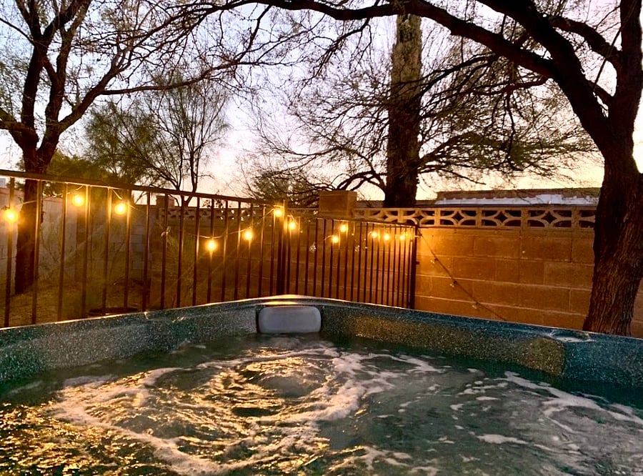Shared Hot tub