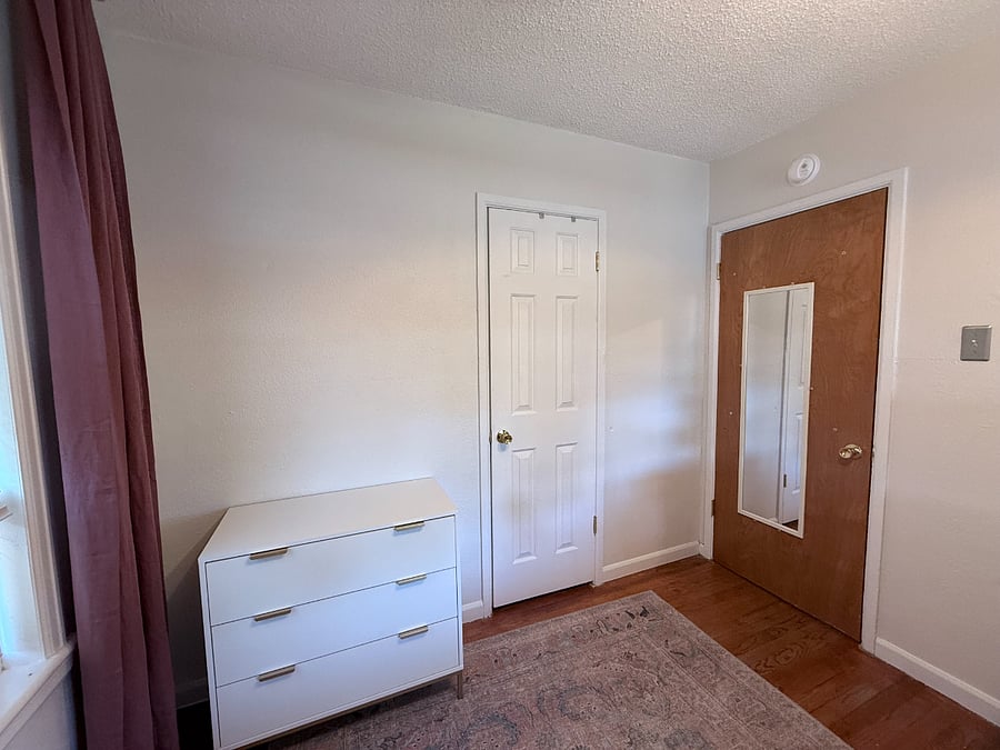 Bedroom Two: Currently set as an office, but can be transformed into a bedroom