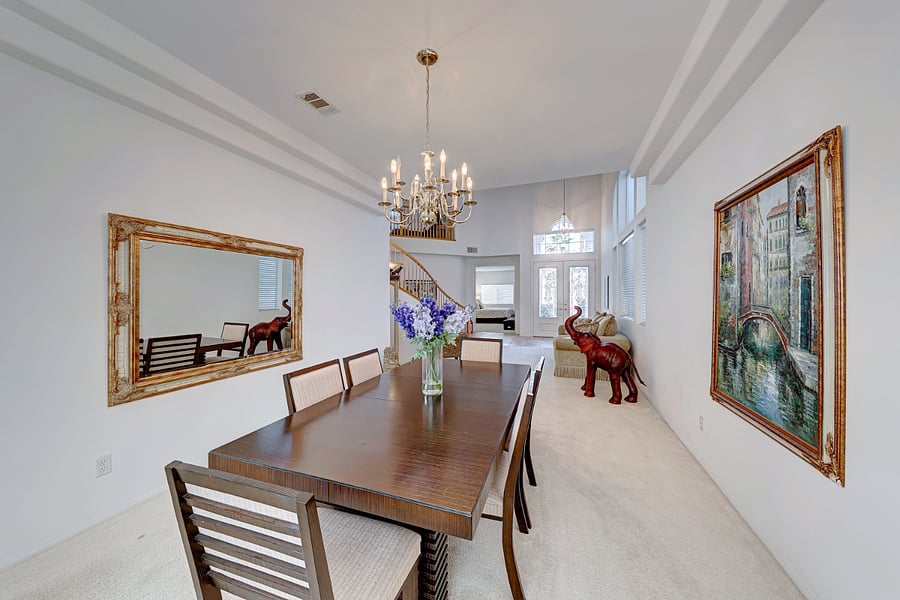 Formal Dining Table, Dining Room