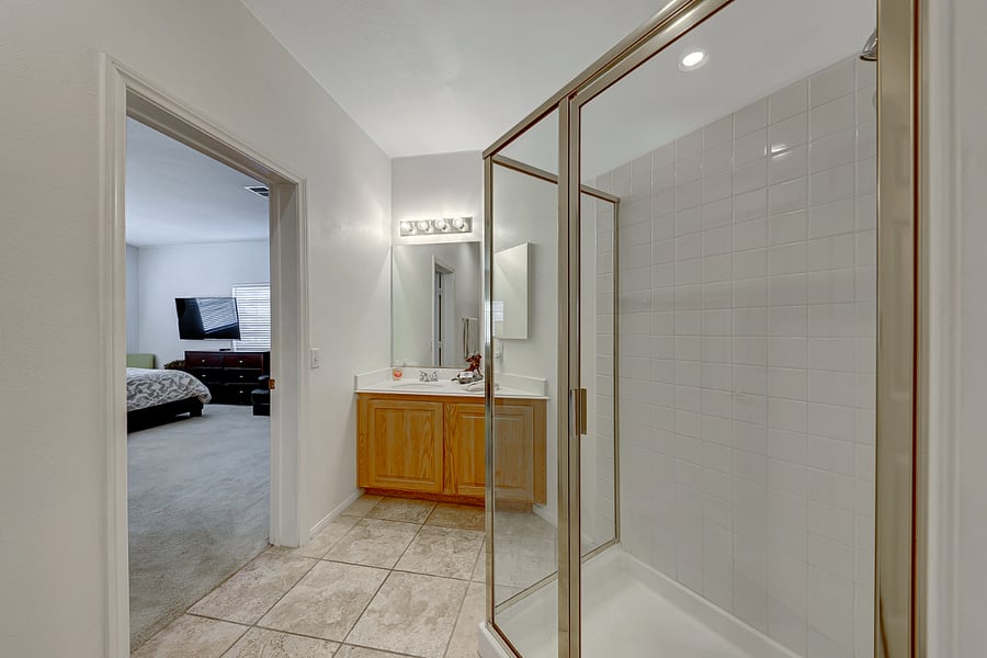 Downstairs Bathroom #4 -Attached Bedroom