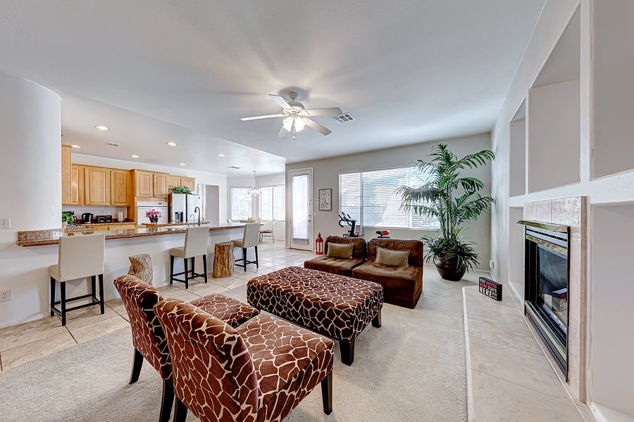 Sitting Space, Fireplace