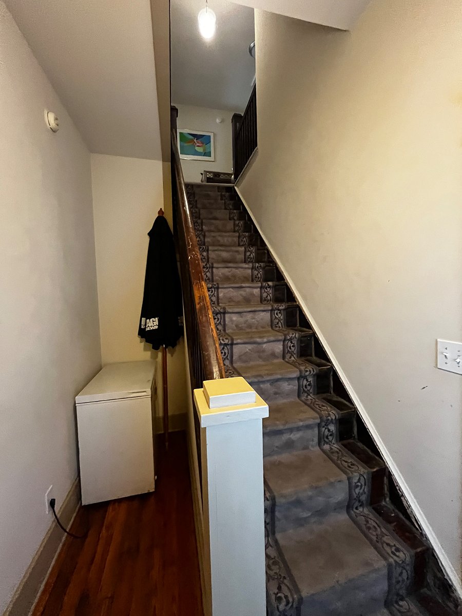 Entrance area inside front door- I have my lg freezer here- that you can use. Bike and coat storage area.