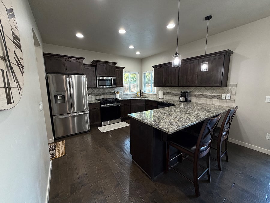 Spacious kitchen