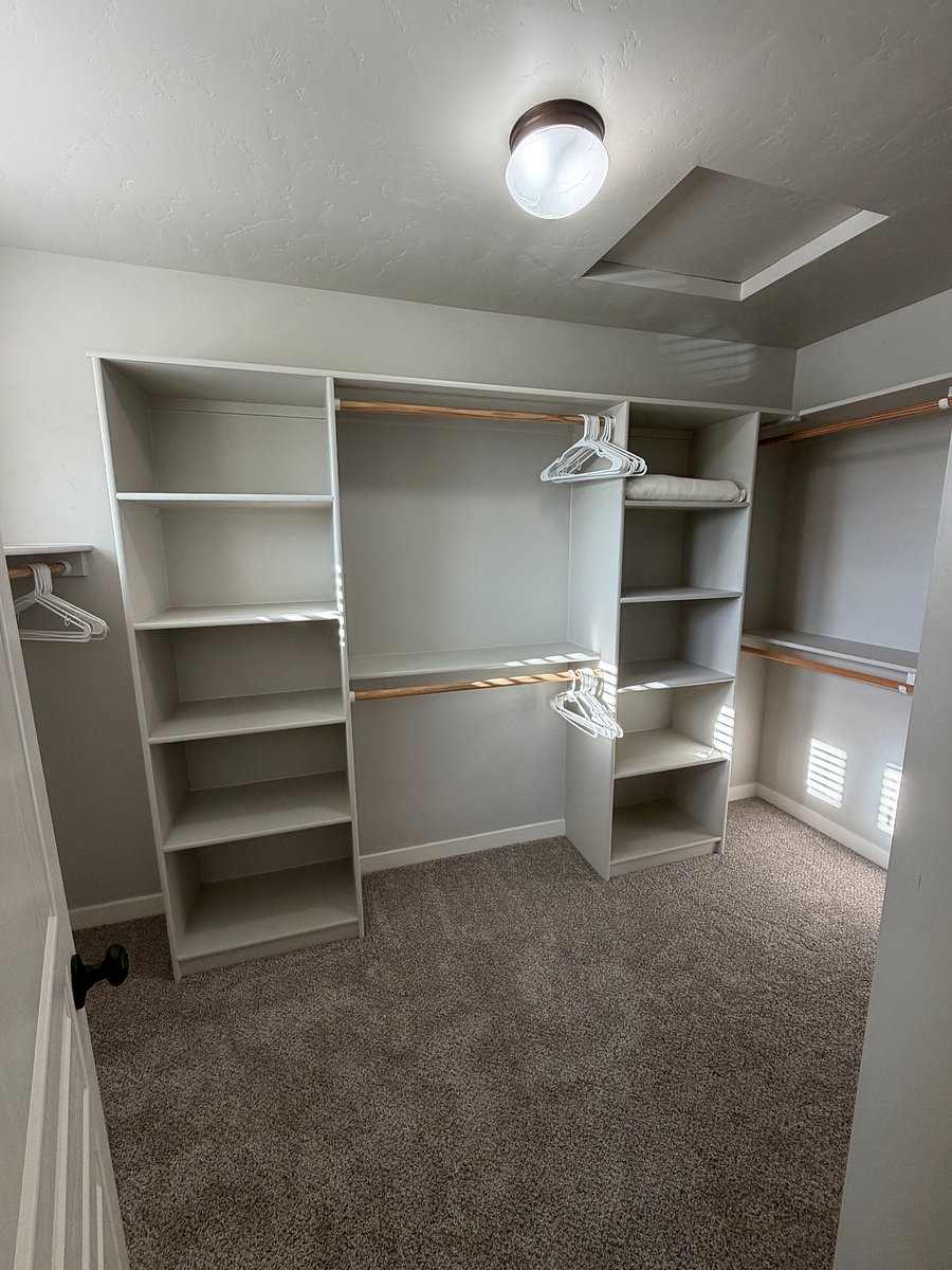 Master closet