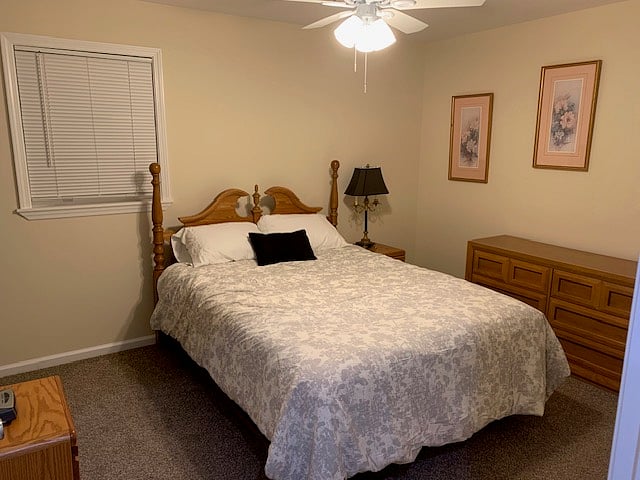 Primary Bedroom Queen Bed