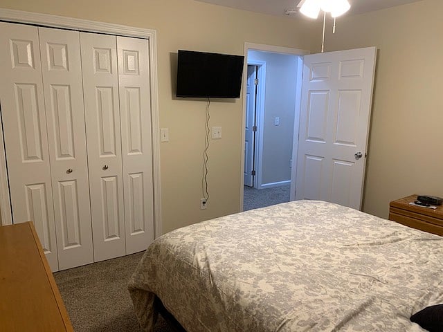 Primary Bedroom Queen Bed