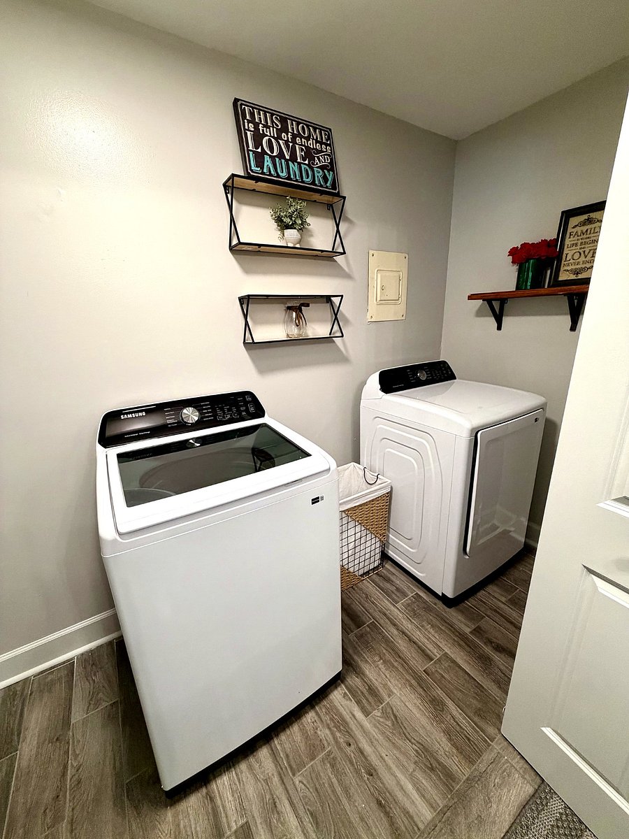 Washer and dryer on premises