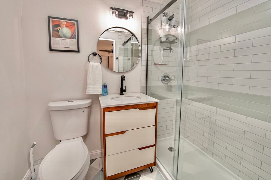 Step into our shower and let the stress melt away.