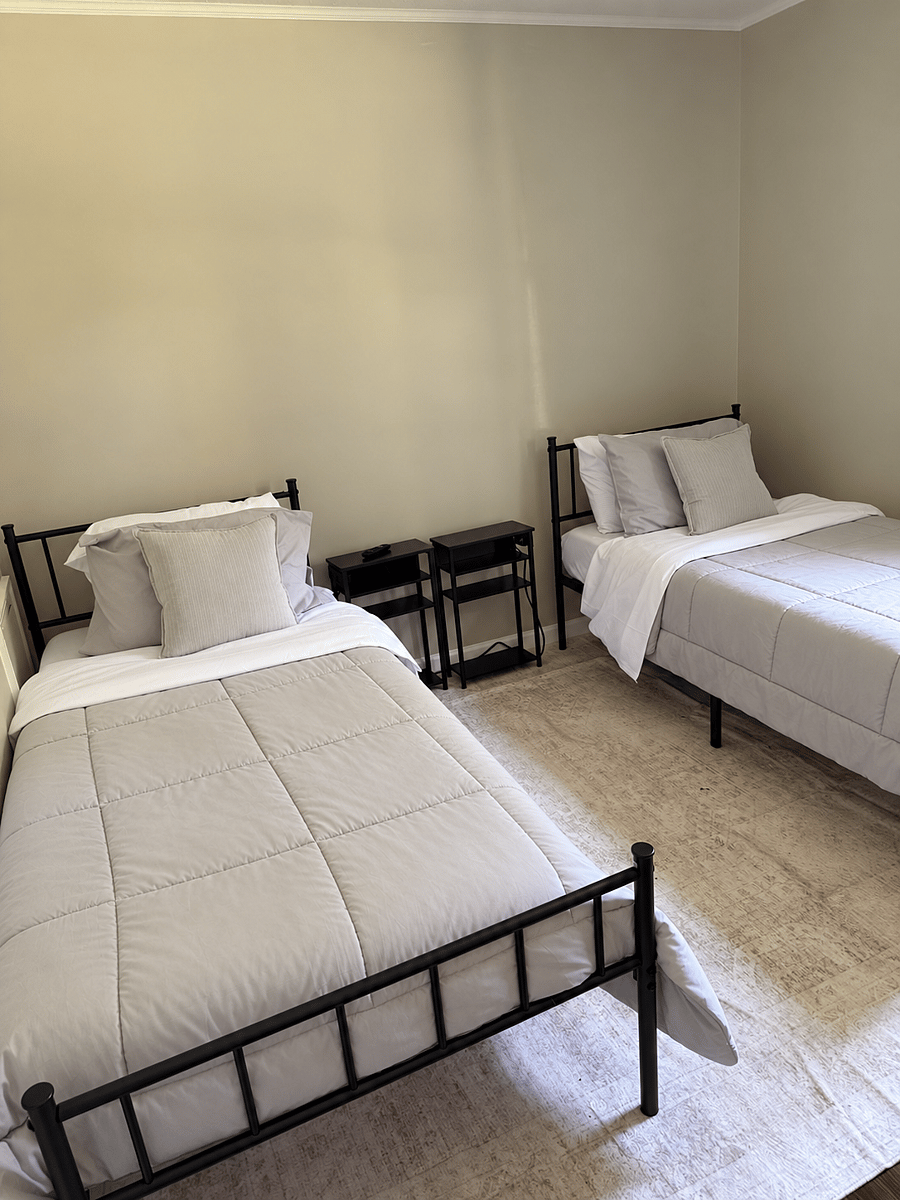 Twin beds
