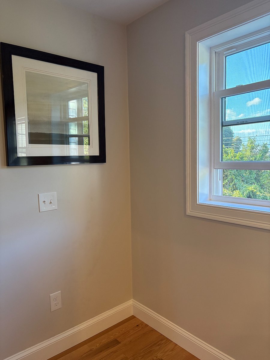 Walkway to stairs to bedrooms
