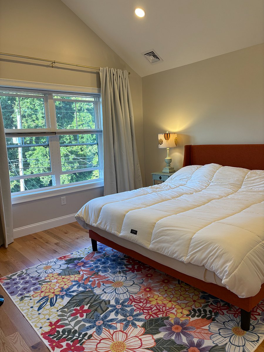 Primary - King size bed, view from door way