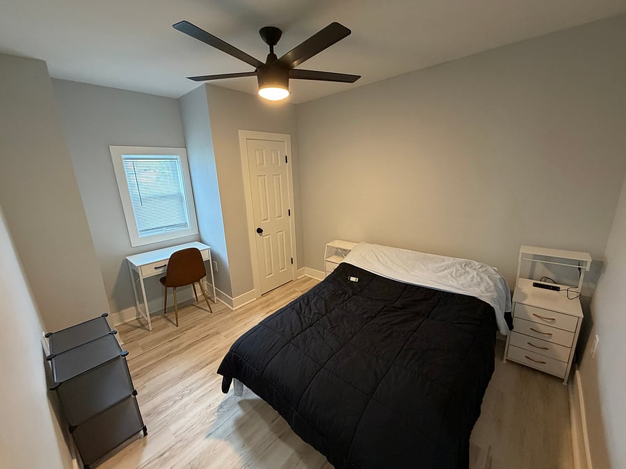 Rm 2 - second largest with a reclining full size bed