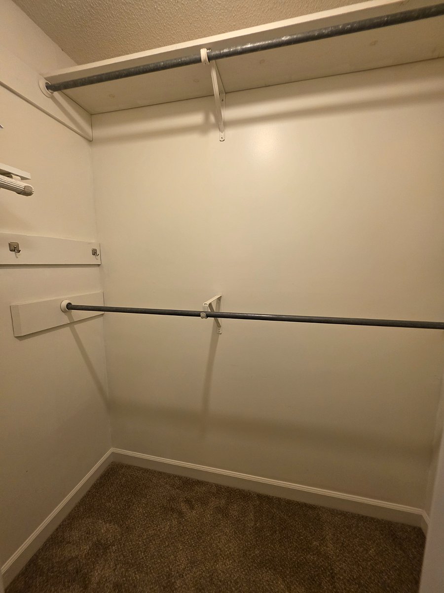Primary walk-in closet