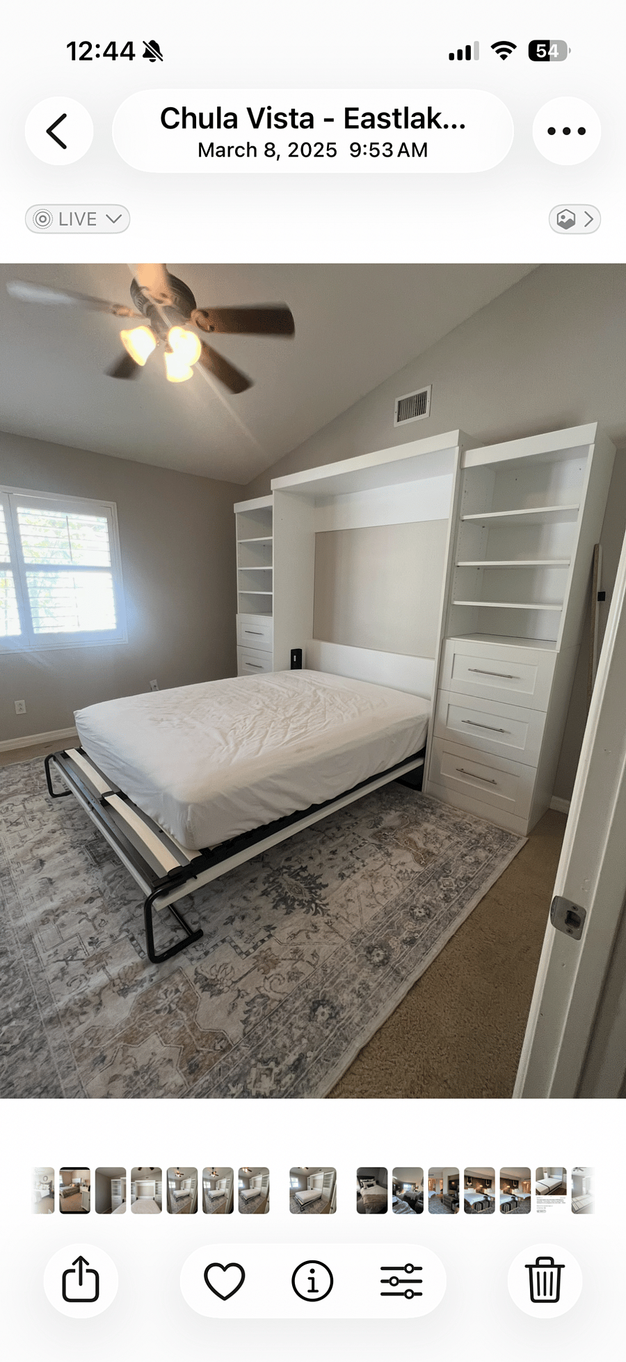 Upstairs bedroom 4 with Murphy bed
