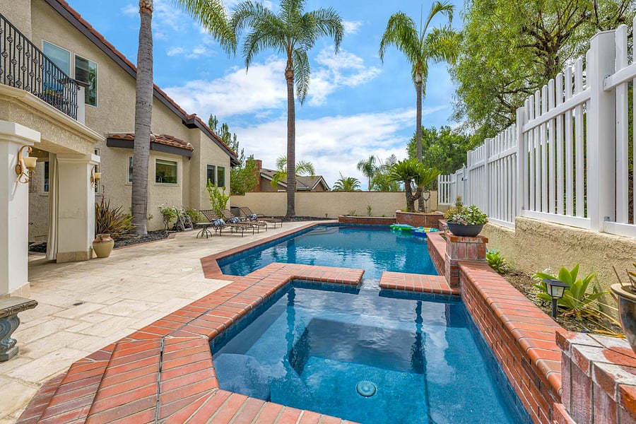 Imagine enjoying a nice Cab, maybe a Margarita in your Custom Re-Plastered Pool and Jacuzzi after a long day! The neighbors above are WAY up the slope for privacy, so it is quiet, serene, and relaxing.