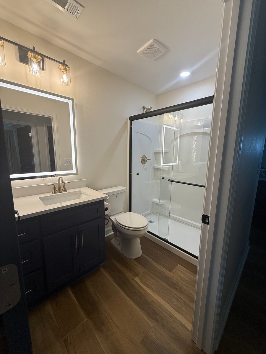 Hallway bathroom - ADA accessible