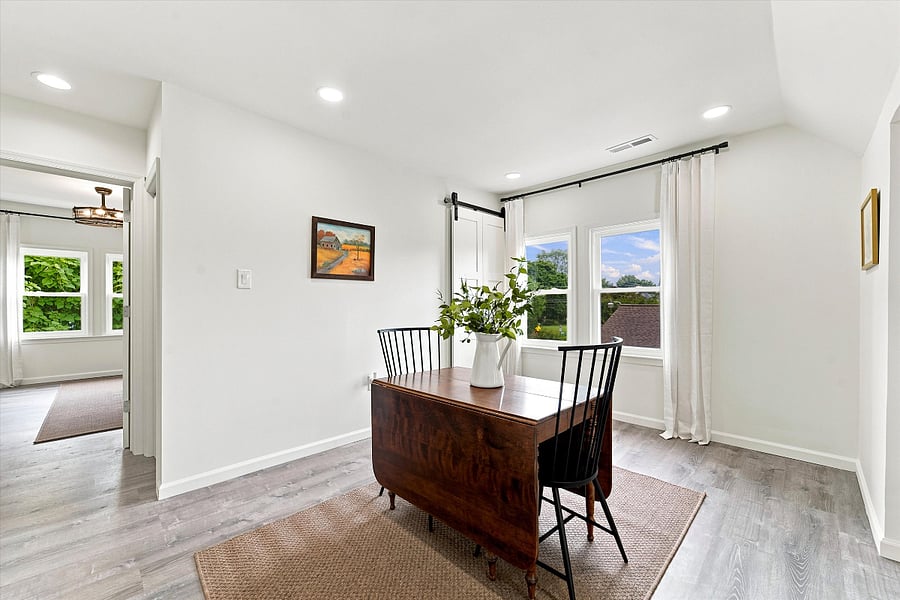 Dining room area.