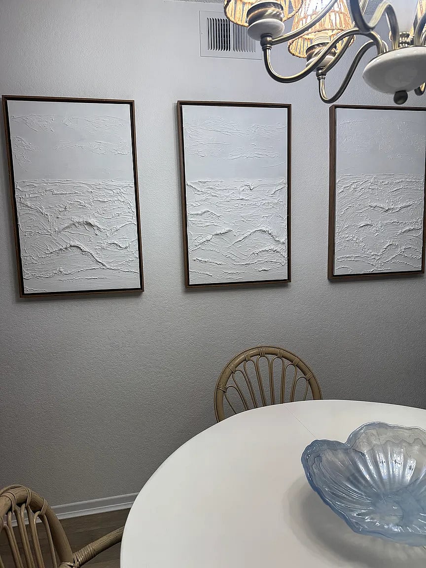Original Art in dining room