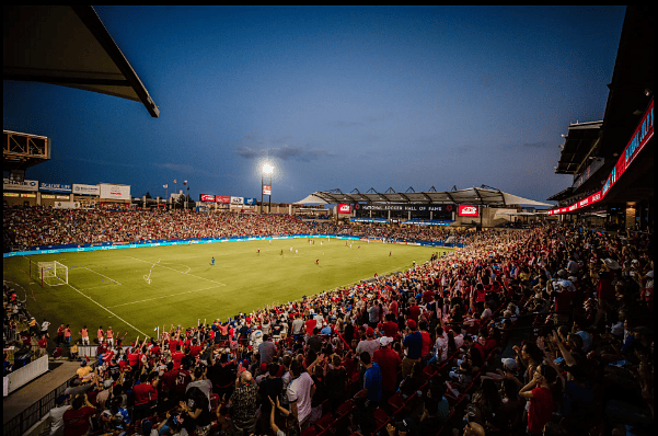 Toyota Stadium / FC Dallas - approx. 1.5 miles from home.